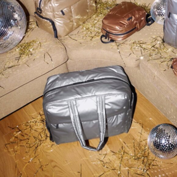 CalPak Luka Large Duffel in Gunmetal 19"x14x9.5 NWT - Picture 4 of 12